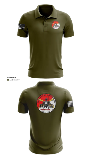Short Sleeve Performance Polo, 7th Squadron, Sixth Cavalry Regiment, , Teamtime, Team time, sublimation, custom sports apparel, team uniforms, spirit wear, spiritwear, sports uniforms, custom shirts, team store, custom team store, fundraiser sports, apparel fundraiser