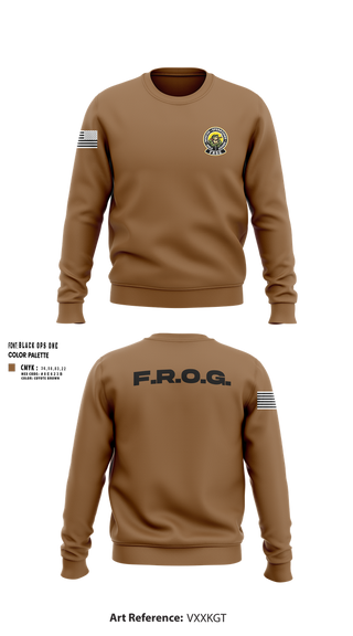 Crew Neck Sweatshirt, Fire Rescue Operations Group, Fire Department, Teamtime, Team time, sublimation, custom sports apparel, team uniforms, spirit wear, spiritwear, sports uniforms, custom shirts, team store, custom team store, fundraiser sports, apparel fundraiser