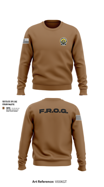 Fire Rescue Operations Group 65022293 Crew Neck Sweatshirt - 104