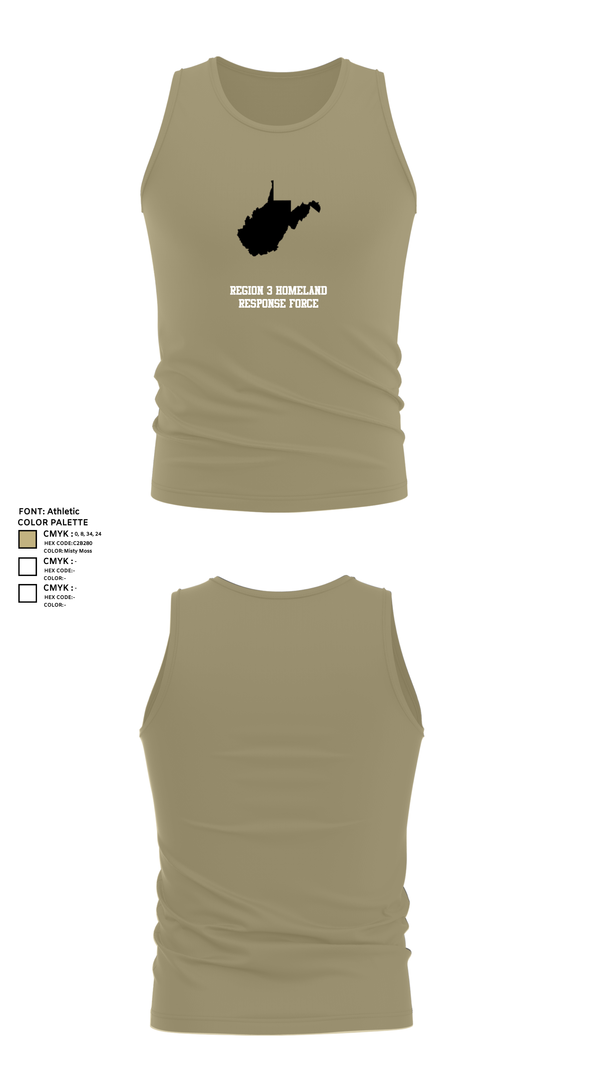 Tank Top, Region 3 Homeland Response Force, , Teamtime, Team time, sublimation, custom sports apparel, team uniforms, spirit wear, spiritwear, sports uniforms, custom shirts, team store, custom team store, fundraiser sports, apparel fundraiser