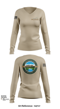 Las Vegas 59240109 Women's Long Sleeve V-neck Shirt - 4