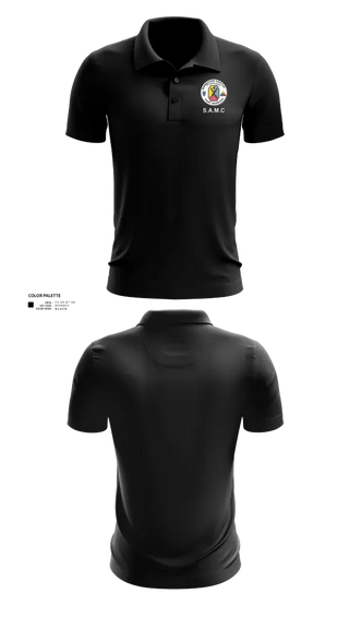 Short Sleeve Performance Polo, MCoE Sergeant Audie Murphy Club (SMAC), Army, Teamtime, Team time, sublimation, custom sports apparel, team uniforms, spirit wear, spiritwear, sports uniforms, custom shirts, team store, custom team store, fundraiser sports, apparel fundraiser