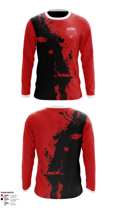 Oak Ridge Youth Association 70510293 Long Sleeve Performance Shirt 1