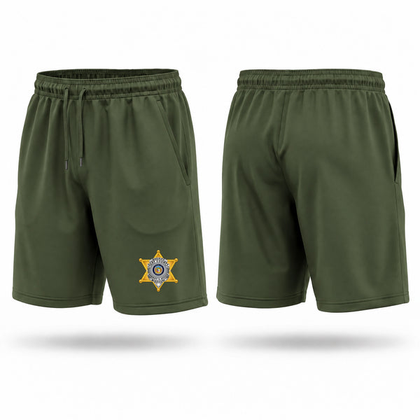 Athletic Shorts With Pockets, Clay County Sheriff, Police, Teamtime, Team time, sublimation, custom sports apparel, team uniforms, spirit wear, spiritwear, sports uniforms, custom shirts, team store, custom team store, fundraiser sports, apparel fundraiser