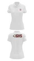 Sharon Eagles Swimming Women's Short Sleeve Performance Polo  - 17