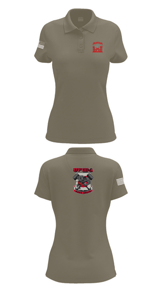 Womens Short Sleeve Performance Polo, 571st CEC-A, , Teamtime, Team time, sublimation, custom sports apparel, team uniforms, spirit wear, spiritwear, sports uniforms, custom shirts, team store, custom team store, fundraiser sports, apparel fundraiser