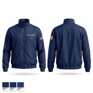 Windbreaker, Roby Fire Dept, Fire Department, Teamtime, Team time, sublimation, custom sports apparel, team uniforms, spirit wear, spiritwear, sports uniforms, custom shirts, team store, custom team store, fundraiser sports, apparel fundraiser