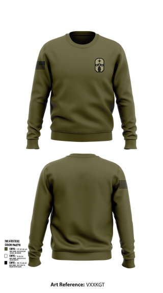Crew Neck Sweatshirt, 1487th Transportation Company, , Teamtime, Team time, sublimation, custom sports apparel, team uniforms, spirit wear, spiritwear, sports uniforms, custom shirts, team store, custom team store, fundraiser sports, apparel fundraiser