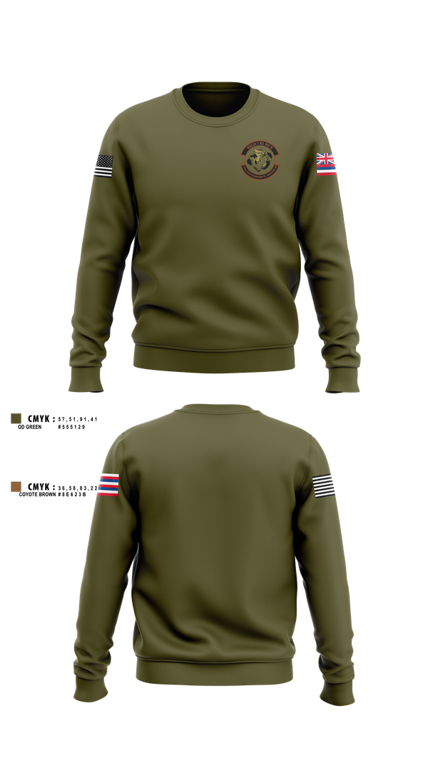 Crew Neck Sweatshirt, 150th Electromagnetic Warfare Squadron, , Teamtime, Team time, sublimation, custom sports apparel, team uniforms, spirit wear, spiritwear, sports uniforms, custom shirts, team store, custom team store, fundraiser sports, apparel fundraiser