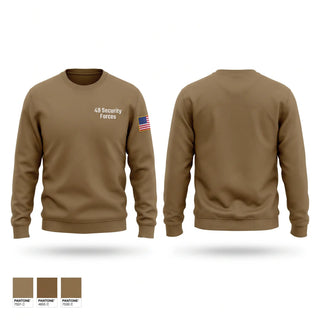 Crew Neck Sweatshirt, 49 Security Forces, Air Force, Teamtime, Team time, sublimation, custom sports apparel, team uniforms, spirit wear, spiritwear, sports uniforms, custom shirts, team store, custom team store, fundraiser sports, apparel fundraiser