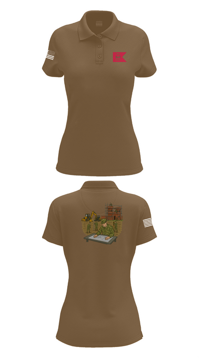 152 ESC Women's Short Sleeve Performance Polo  - 15