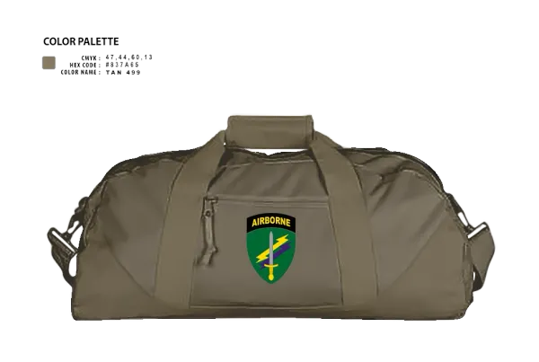 Duffle Bag, Civil Affairs, , Teamtime, Team time, sublimation, custom sports apparel, team uniforms, spirit wear, spiritwear, sports uniforms, custom shirts, team store, custom team store, fundraiser sports, apparel fundraiser