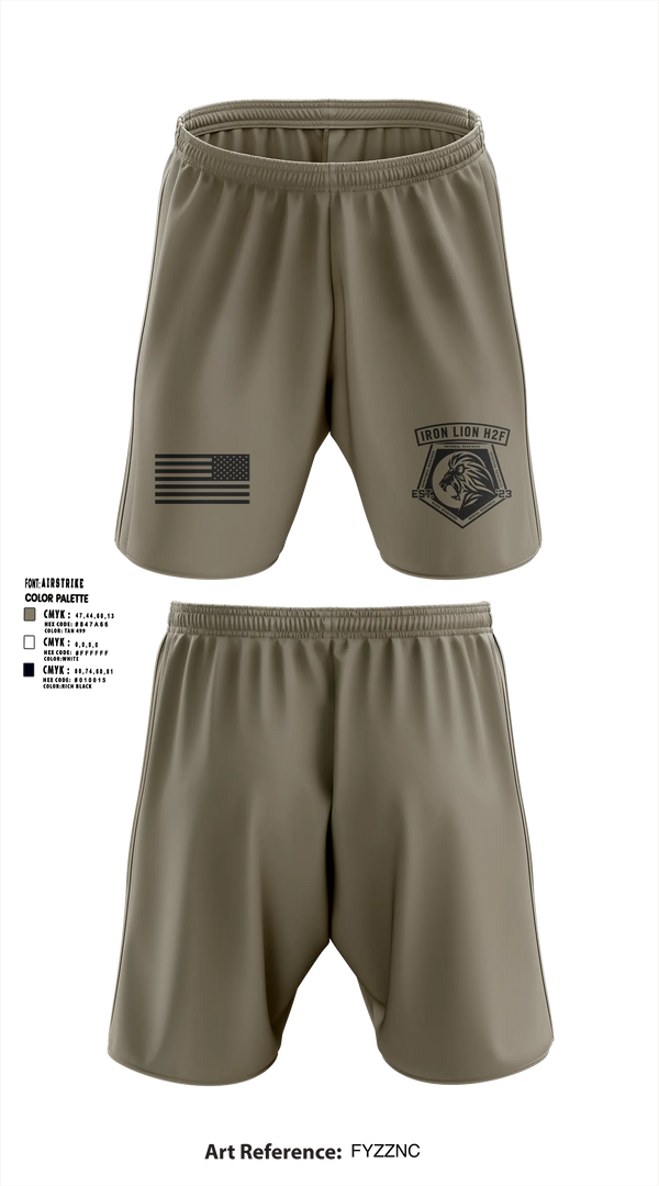 Athletic Shorts With Pockets, 35th CSB H2F, Army, Teamtime, Team time, sublimation, custom sports apparel, team uniforms, spirit wear, spiritwear, sports uniforms, custom shirts, team store, custom team store, fundraiser sports, apparel fundraiser
