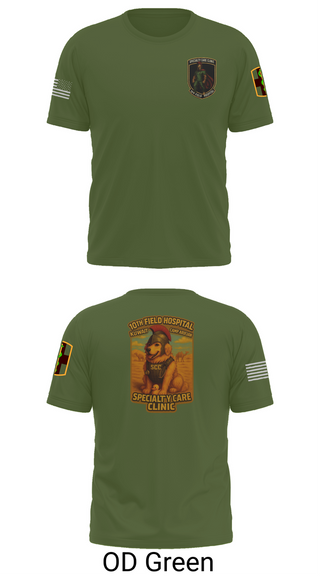 Old School Cotton Feel Shirt, SCC 10th Field Hospital, , Teamtime, Team time, sublimation, custom sports apparel, team uniforms, spirit wear, spiritwear, sports uniforms, custom shirts, team store, custom team store, fundraiser sports, apparel fundraiser