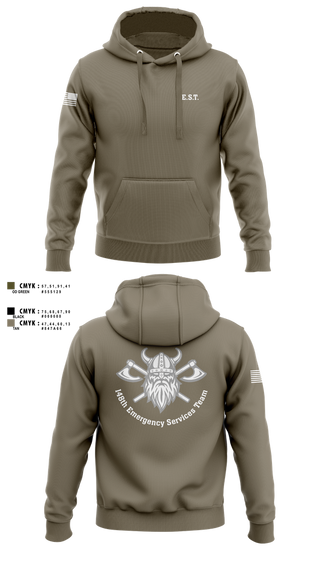 Hoodie, 148th E.S.T., Police, Teamtime, Team time, sublimation, custom sports apparel, team uniforms, spirit wear, spiritwear, sports uniforms, custom shirts, team store, custom team store, fundraiser sports, apparel fundraiser