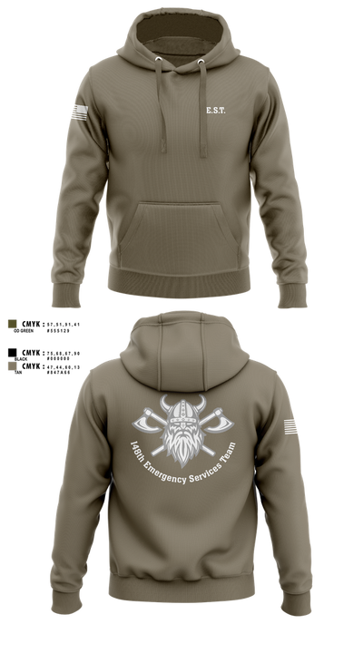 148th E.S.T. 42983044 Hoodie - 3