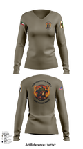 10th Field Hospital (FWD) 73609367 Women's Long Sleeve V-neck Shirt - 101