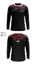 Western Oregon University Equestrian 74623833 Long Sleeve Performance Shirt 100
