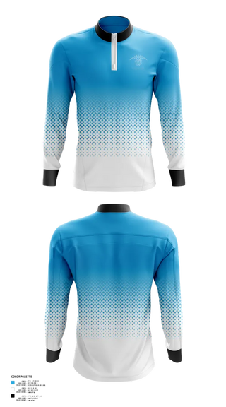 Quarter Zip Jacket, Laguna Beach Youth Football, , Teamtime, Team time, sublimation, custom sports apparel, team uniforms, spirit wear, spiritwear, sports uniforms, custom shirts, team store, custom team store, fundraiser sports, apparel fundraiser