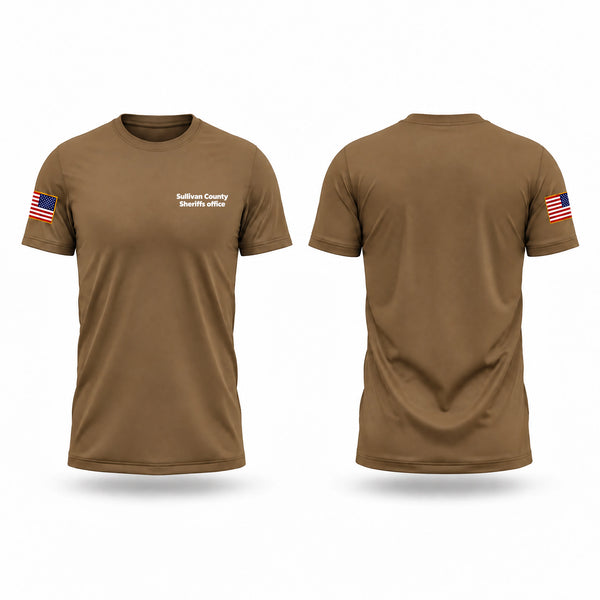 Old School Cotton Feel Shirt, Sullivan County Sheriffs office, Police, Teamtime, Team time, sublimation, custom sports apparel, team uniforms, spirit wear, spiritwear, sports uniforms, custom shirts, team store, custom team store, fundraiser sports, apparel fundraiser