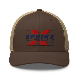 SPRINX FIRE PROTECTION 22334846 Retro Trucker Hat | Yupoong 6606