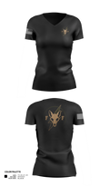 FF Women's Short Sleeve V-neck Shirt - 21
