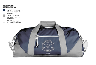 Duffle Bag, Saints Peter & Paul Sabres Golf, Golf, Teamtime, Team time, sublimation, custom sports apparel, team uniforms, spirit wear, spiritwear, sports uniforms, custom shirts, team store, custom team store, fundraiser sports, apparel fundraiser