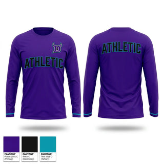 Long Sleeve Performance Shirt, Diablos, Baseball, Teamtime, Team time, sublimation, custom sports apparel, team uniforms, spirit wear, spiritwear, sports uniforms, custom shirts, team store, custom team store, fundraiser sports, apparel fundraiser
