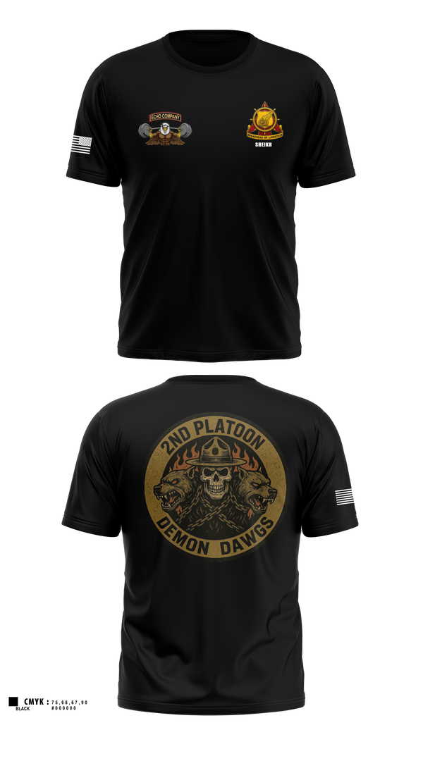 Old School Cotton Feel Shirt, Echo Company, , Teamtime, Team time, sublimation, custom sports apparel, team uniforms, spirit wear, spiritwear, sports uniforms, custom shirts, team store, custom team store, fundraiser sports, apparel fundraiser