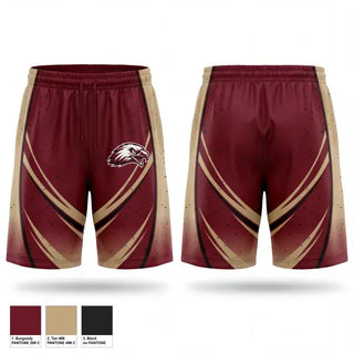 Athletic Shorts With Pockets, Marín Eagles, Women's Basketball, Teamtime, Team time, sublimation, custom sports apparel, team uniforms, spirit wear, spiritwear, sports uniforms, custom shirts, team store, custom team store, fundraiser sports, apparel fundraiser