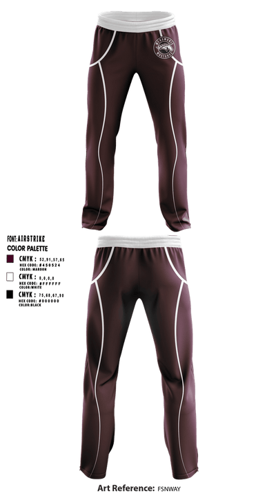 Menomonie mustangs  Sweatpants - 2