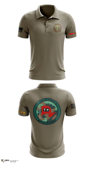 Short Sleeve Performance Polo, 452 ASTS, Air Force, Teamtime, Team time, sublimation, custom sports apparel, team uniforms, spirit wear, spiritwear, sports uniforms, custom shirts, team store, custom team store, fundraiser sports, apparel fundraiser