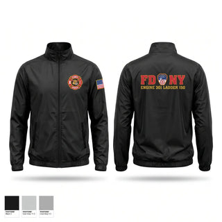 Windbreaker, Fdny, Fire Department, Teamtime, Team time, sublimation, custom sports apparel, team uniforms, spirit wear, spiritwear, sports uniforms, custom shirts, team store, custom team store, fundraiser sports, apparel fundraiser