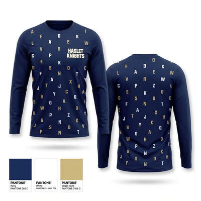 Haslet Knights Long Sleeve Performance Shirt 2