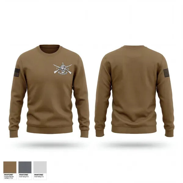Crew Neck Sweatshirt, Raiders, Army, Teamtime, Team time, sublimation, custom sports apparel, team uniforms, spirit wear, spiritwear, sports uniforms, custom shirts, team store, custom team store, fundraiser sports, apparel fundraiser