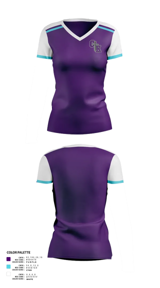 Womens Short Sleeve Vneck Shirt, Columbia Knights Football, , Teamtime, Team time, sublimation, custom sports apparel, team uniforms, spirit wear, spiritwear, sports uniforms, custom shirts, team store, custom team store, fundraiser sports, apparel fundraiser