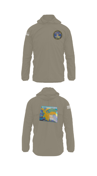Windbreaker, Information Warfare Training Command Corry Station, Navy, Teamtime, Team time, sublimation, custom sports apparel, team uniforms, spirit wear, spiritwear, sports uniforms, custom shirts, team store, custom team store, fundraiser sports, apparel fundraiser