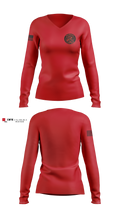 RAID Women's Long Sleeve V-neck Shirt - 3