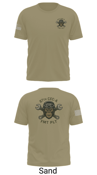 87th CEC-A FMT PLT 27162663 Short Sleeve Performance Shirt - 96