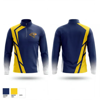 Quarter Zip Jacket, Hillsdale Falcons, Softball, Teamtime, Team time, sublimation, custom sports apparel, team uniforms, spirit wear, spiritwear, sports uniforms, custom shirts, team store, custom team store, fundraiser sports, apparel fundraiser