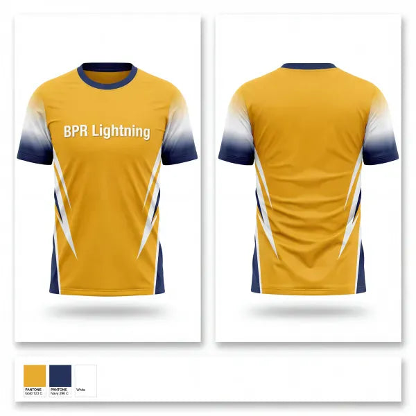 Old School Cotton Feel Shirt, BPR Lightning, Baseball, Teamtime, Team time, sublimation, custom sports apparel, team uniforms, spirit wear, spiritwear, sports uniforms, custom shirts, team store, custom team store, fundraiser sports, apparel fundraiser