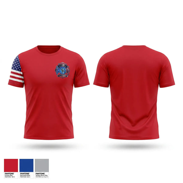 Short Sleeve Performance Shirt, Tri Community Volunteer Fire Department, Fire Department, Teamtime, Team time, sublimation, custom sports apparel, team uniforms, spirit wear, spiritwear, sports uniforms, custom shirts, team store, custom team store, fundraiser sports, apparel fundraiser