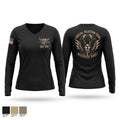 382 Special Reaction Team Women's Long Sleeve V-neck Shirt - 1