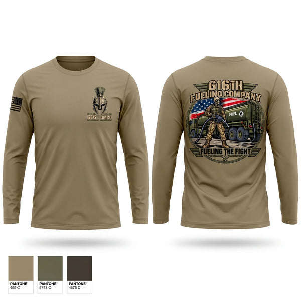 Long Sleeve Performance Shirt, 616th QM CO, Army, Teamtime, Team time, sublimation, custom sports apparel, team uniforms, spirit wear, spiritwear, sports uniforms, custom shirts, team store, custom team store, fundraiser sports, apparel fundraiser
