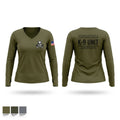 K9 Unit Women's Long Sleeve V-neck Shirt - 1