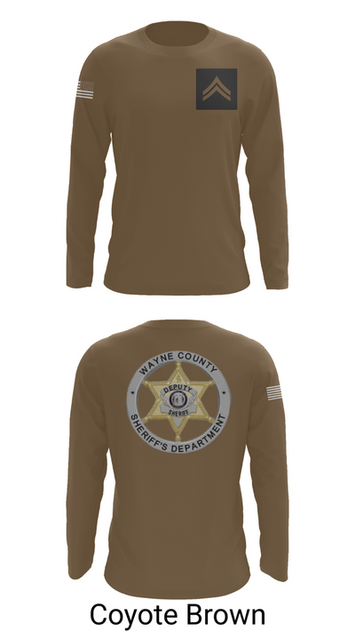 Wayne County Sheriff’s Department 8145507 Long Sleeve Performance Shirt 6