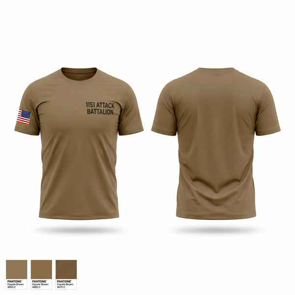 Short Sleeve Performance Shirt, 1-151 Attack Battalion, Army, Teamtime, Team time, sublimation, custom sports apparel, team uniforms, spirit wear, spiritwear, sports uniforms, custom shirts, team store, custom team store, fundraiser sports, apparel fundraiser
