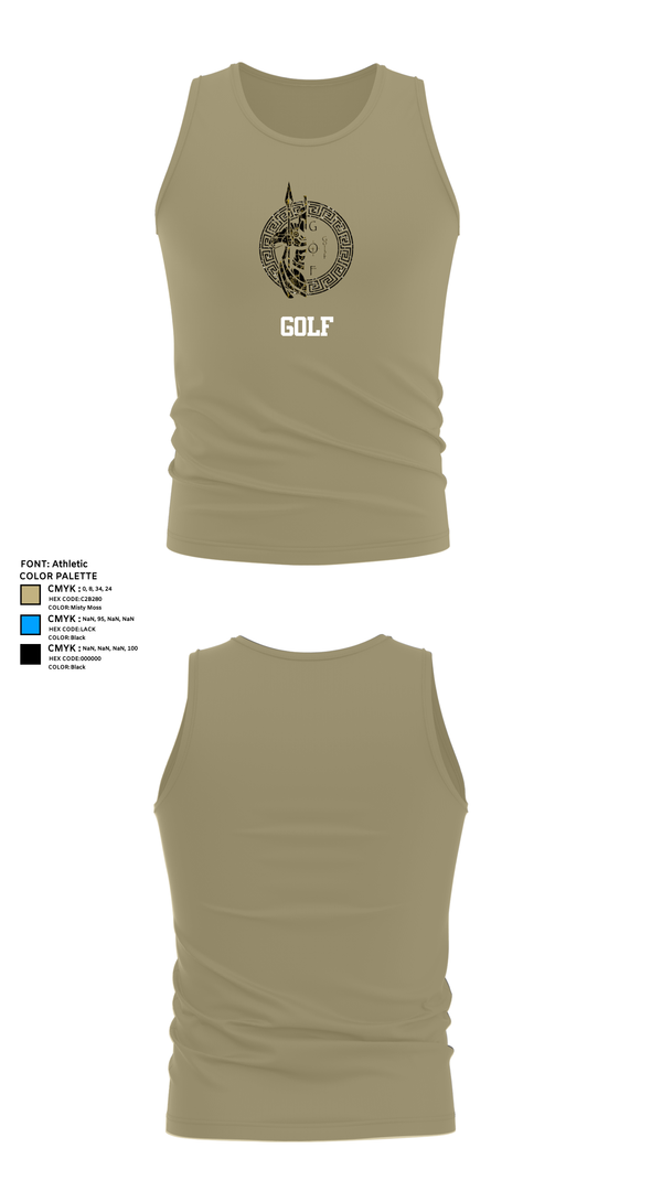 Tank Top, GOLF, , Teamtime, Team time, sublimation, custom sports apparel, team uniforms, spirit wear, spiritwear, sports uniforms, custom shirts, team store, custom team store, fundraiser sports, apparel fundraiser