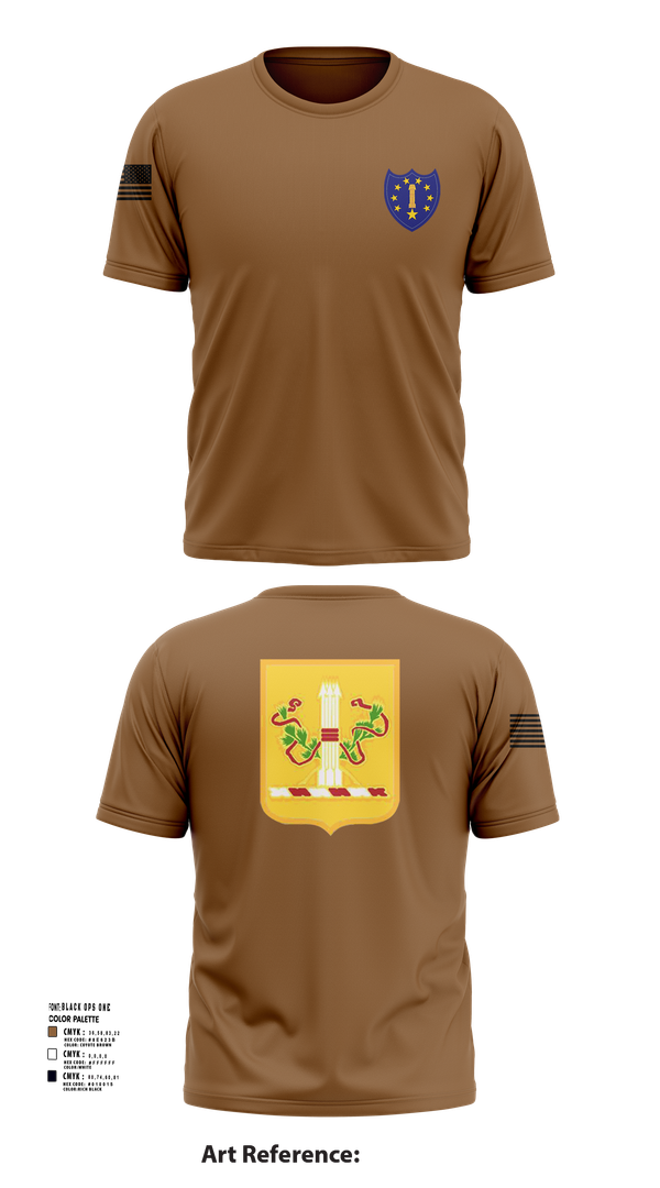 Short Sleeve Performance Shirt, 54th Troop Command, , Teamtime, Team time, sublimation, custom sports apparel, team uniforms, spirit wear, spiritwear, sports uniforms, custom shirts, team store, custom team store, fundraiser sports, apparel fundraiser