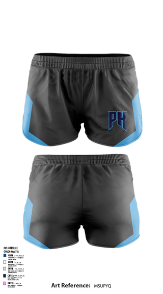 Womens Shorts, Powerhouse, Softball, Teamtime, Team time, sublimation, custom sports apparel, team uniforms, spirit wear, spiritwear, sports uniforms, custom shirts, team store, custom team store, fundraiser sports, apparel fundraiser